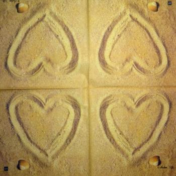 999.128 Hearts - 3 ply